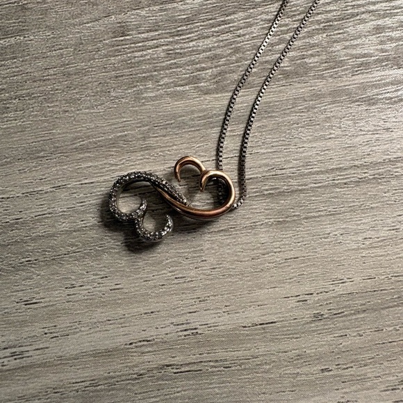 Kay Jewelers Two-Tone Infinity Necklace - Picture 4 of 4